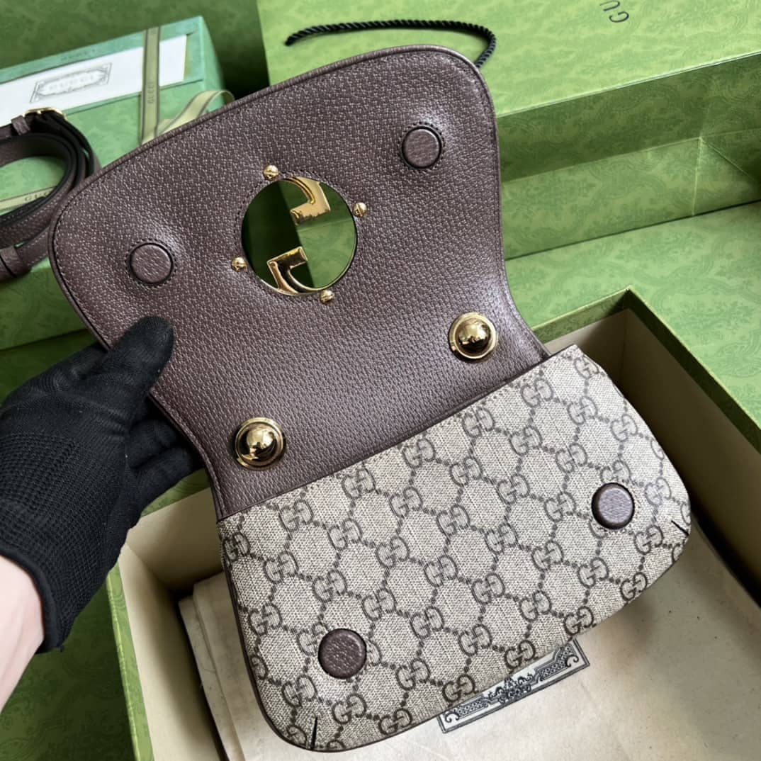 Gucci Blondie Mini Bag Brown 698643 Replica Crossbody Bag