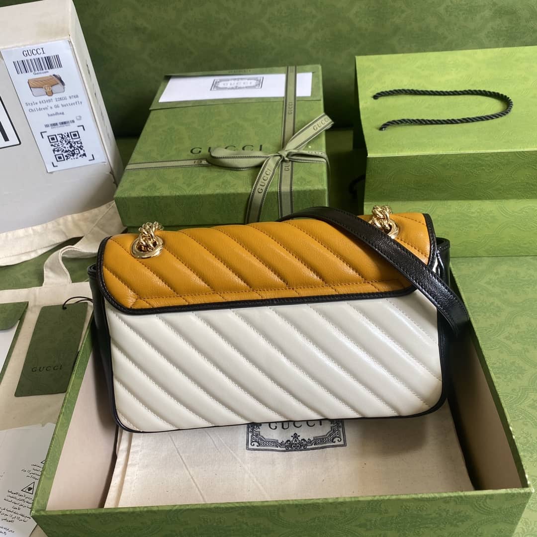 Gucci Marmont GG Small matelassé Shoulder Bag Replica 443497