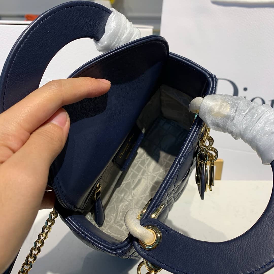Christian Dior Lady Dior 17CM Replica Bag