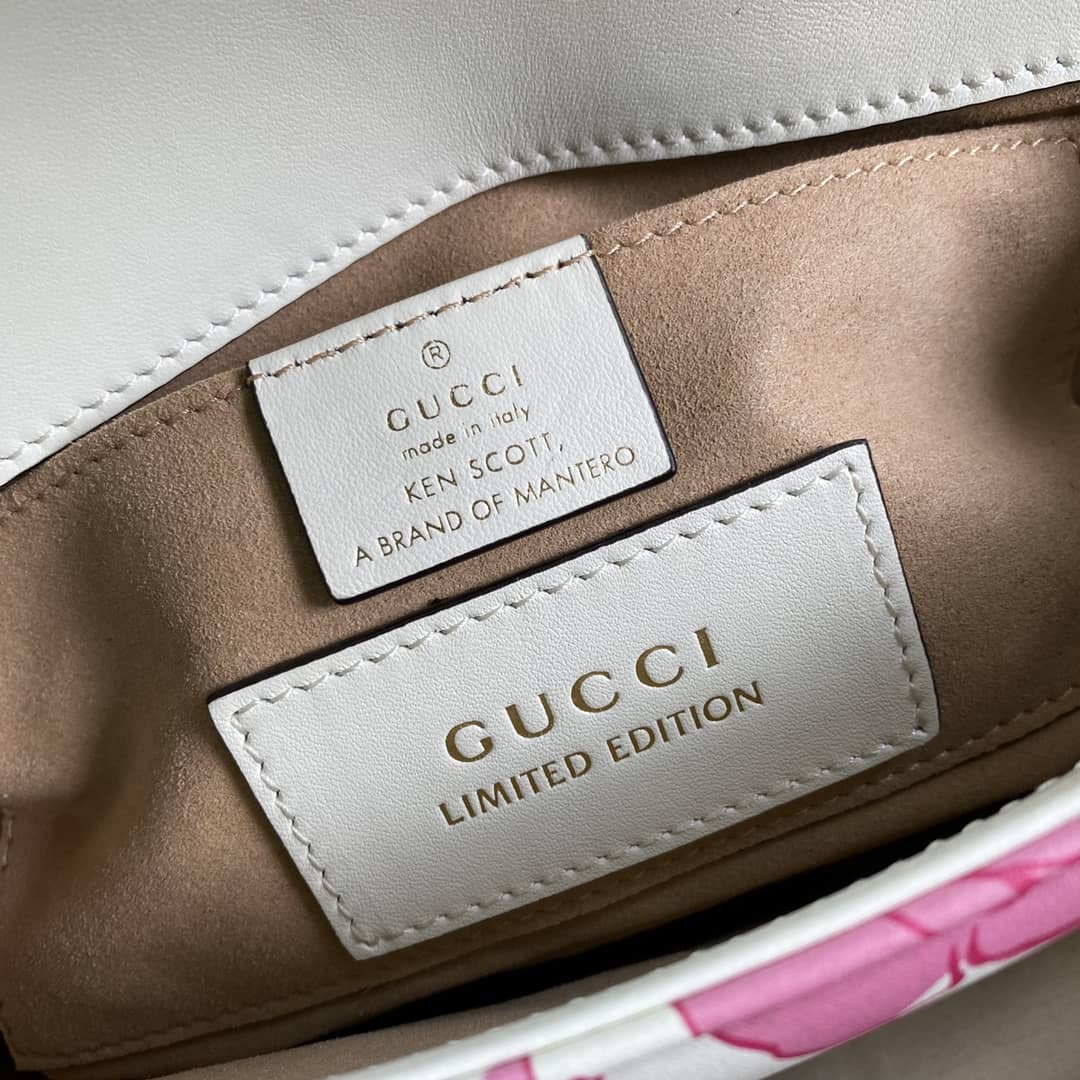 Gucci Marmont GG Matelasse Leather Mini Shoulder Bag Replica 446744