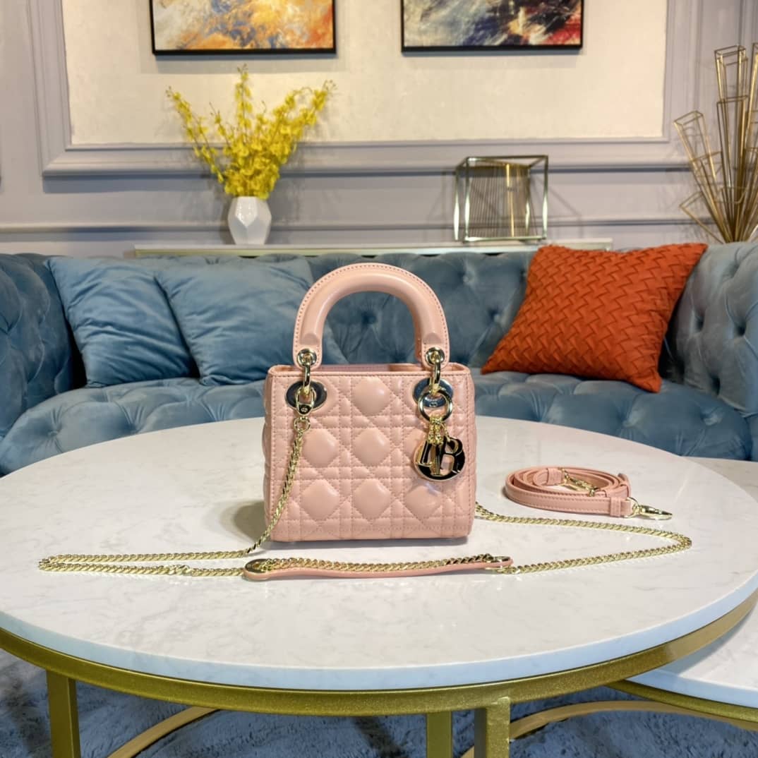 Christian Dior Lady Dior 17CM Replica Bag