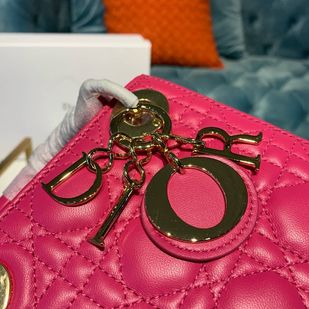 Christian Dior Lady Dior 17CM Replica Bag