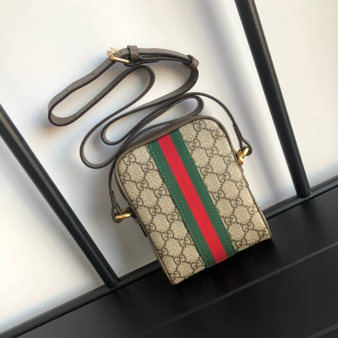 Gucci Ophidia Small GG Canvas Messenger Bag Replica 547926