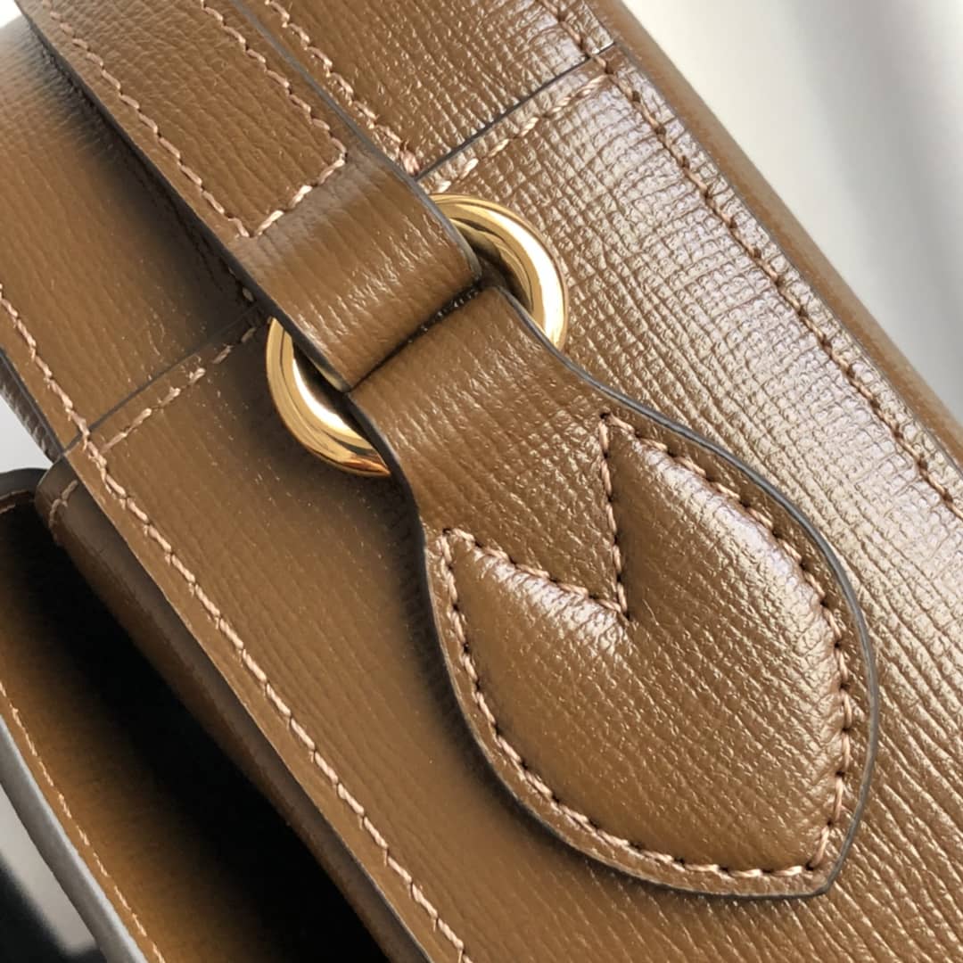 Gucci Horsebit 1955 GG Crossbody Bag Replica Brown 645454