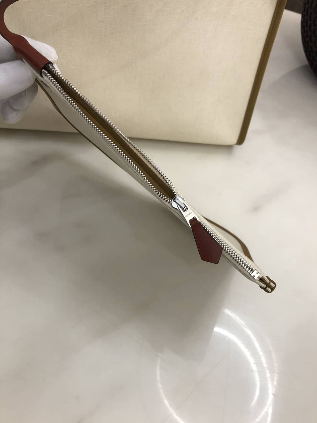 Replica Hermes Birkin Bag 31 Canvas Leather HerBag