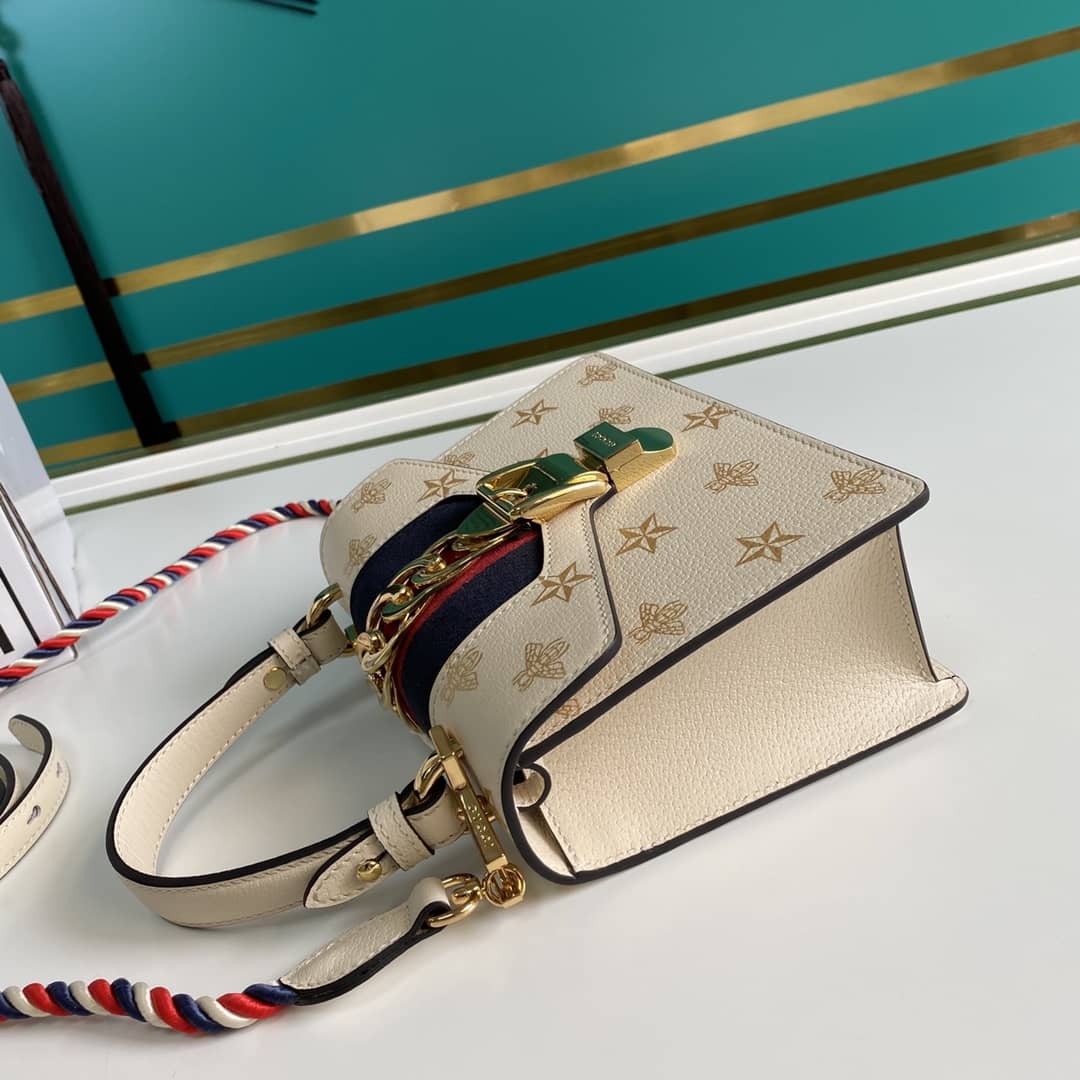 Gucci Womens Sylvie Leather Mini Bag Replica 470270