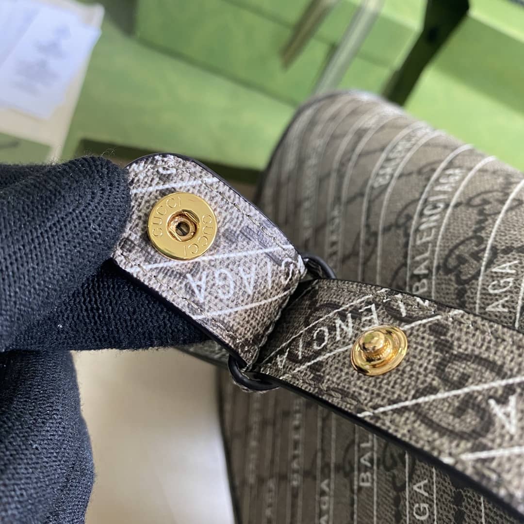 Gucci 1955 Horsebit Supreme Shoulder Bag Replica 602204