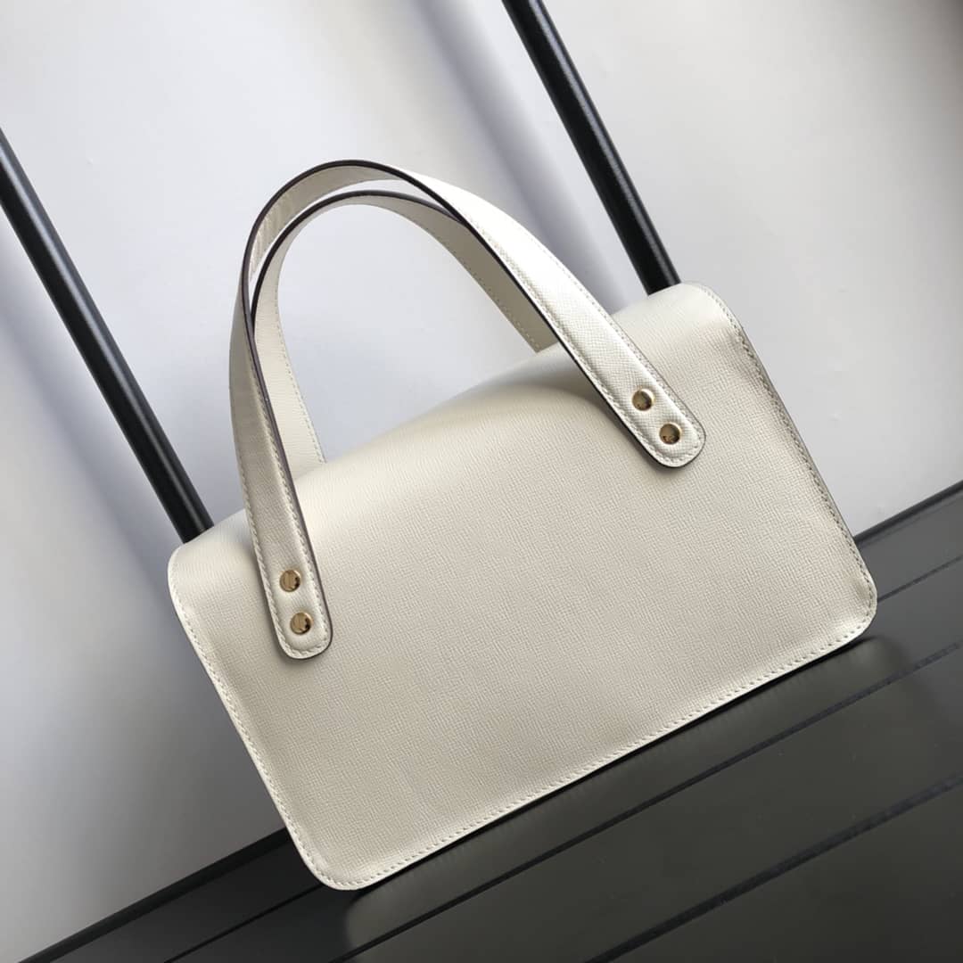 Gucci Horsebit Bag Dupe 1955 Small Top Handle Replica Bag White 627323
