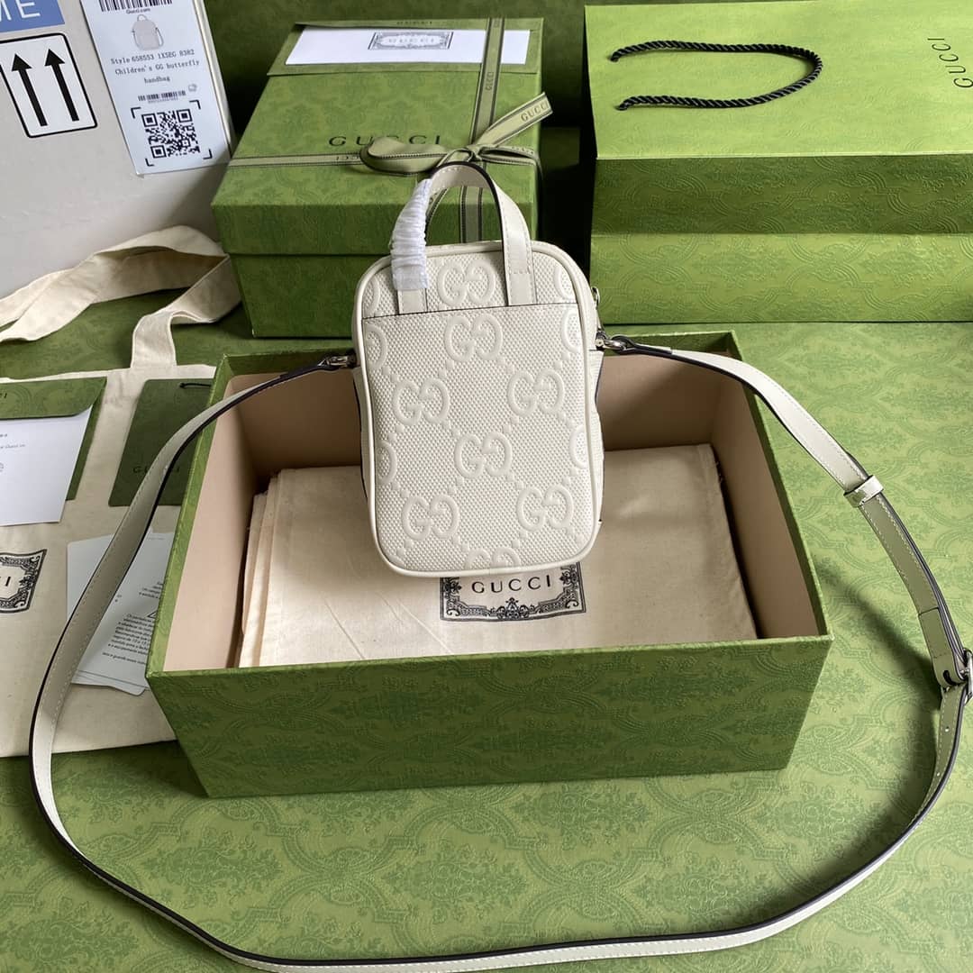 Gucci GG Embossed Mini Bag Replica 658553