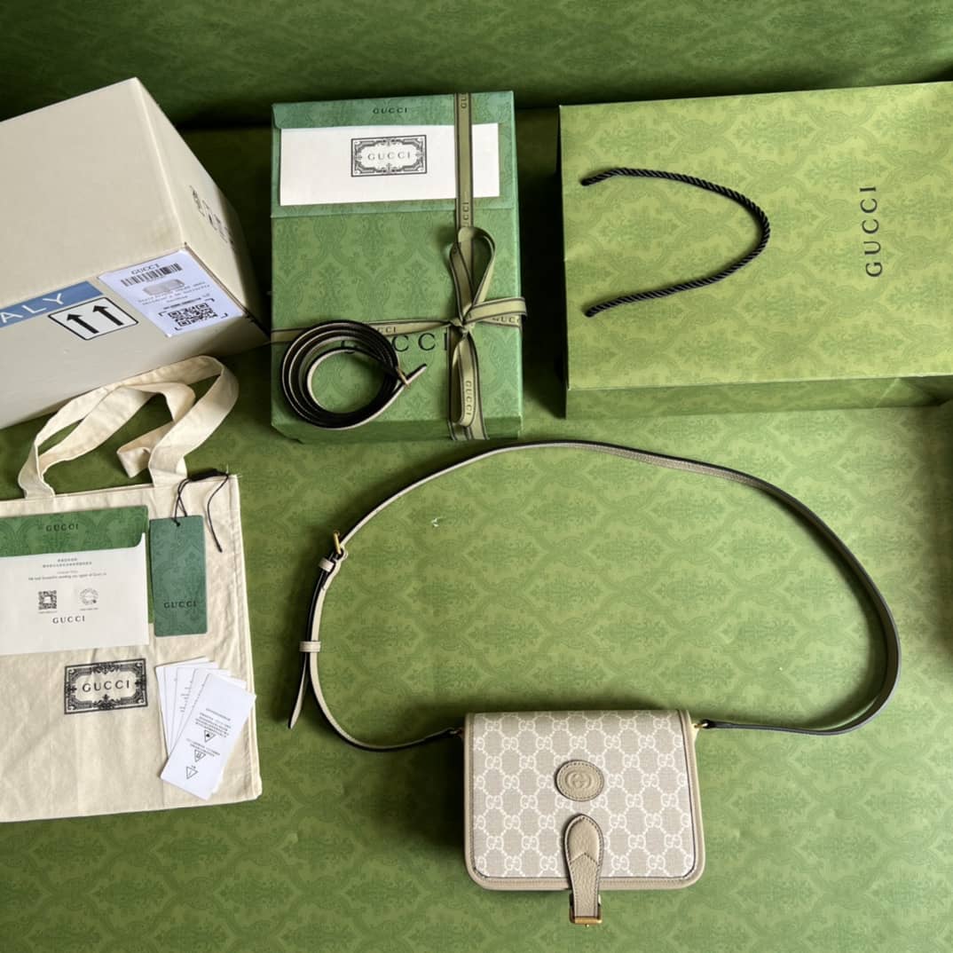 Gucci Mini Shoulder Crossbody Bag With Interlocking 671620 Replica