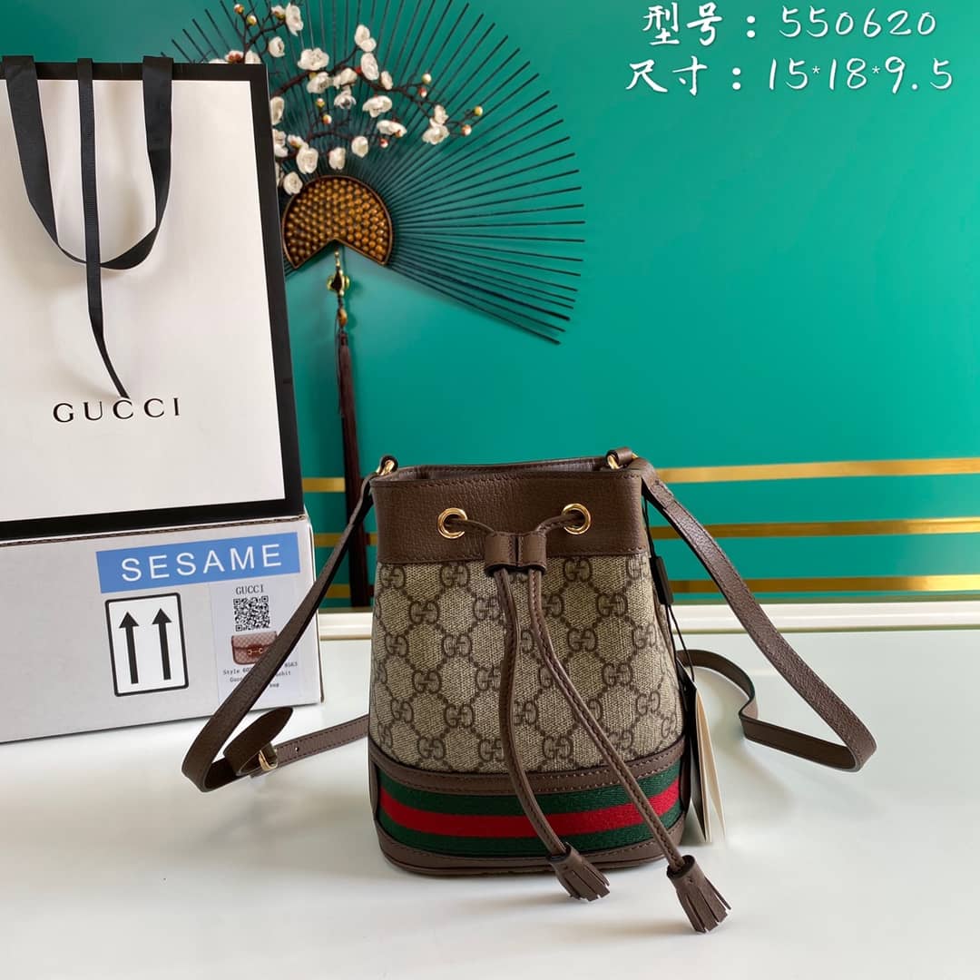 Gucci GG Ophidia Mini Bucket Bag Replica 550620