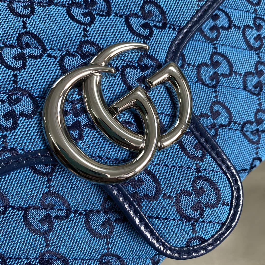 Gucci Marmont GG Small matelassé Shoulder Bag Replica 443497