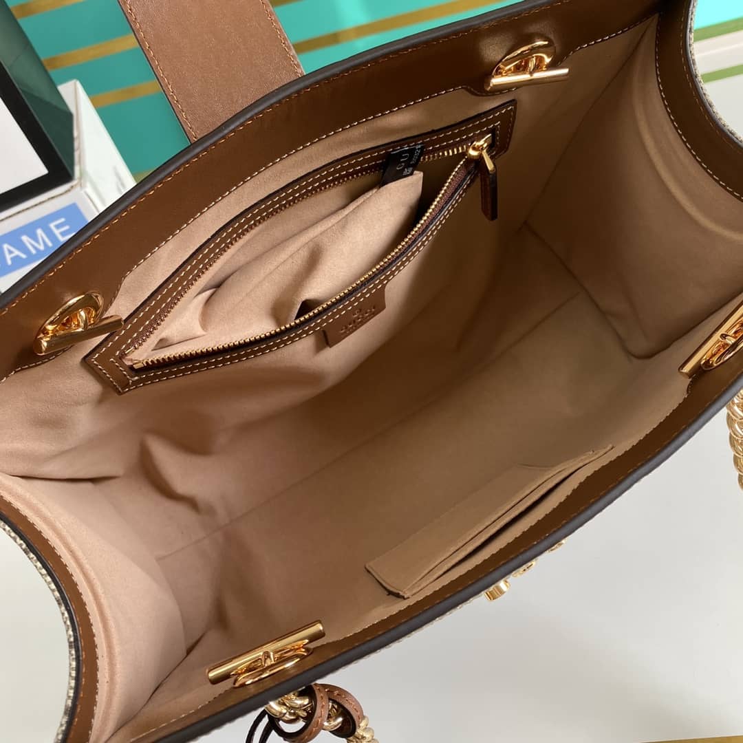 Gucci Padlock GG Supreme Canvas Shoulder Bag Replica 479197