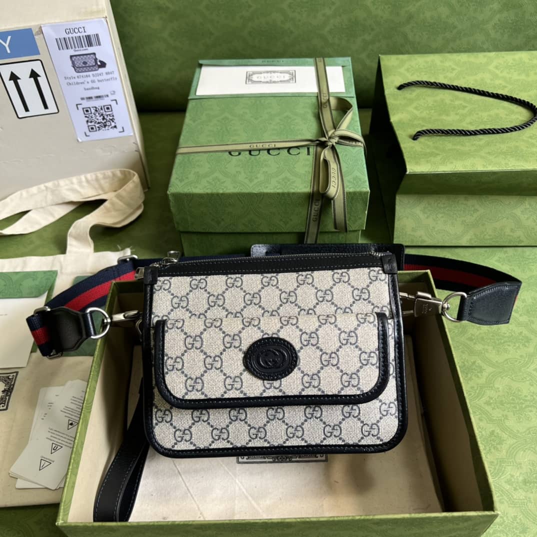 Gucci Messenger Bag With Interlocking G 674164 Replica