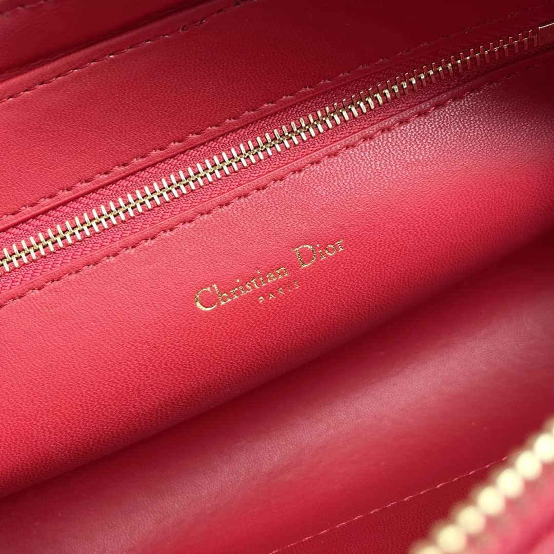 Christian Dior Caro Double Calfskin Pouch