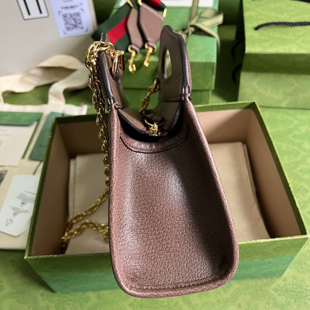 Gucci Ophidia Small Tote With Web 693724 Replica Crossbody Bag