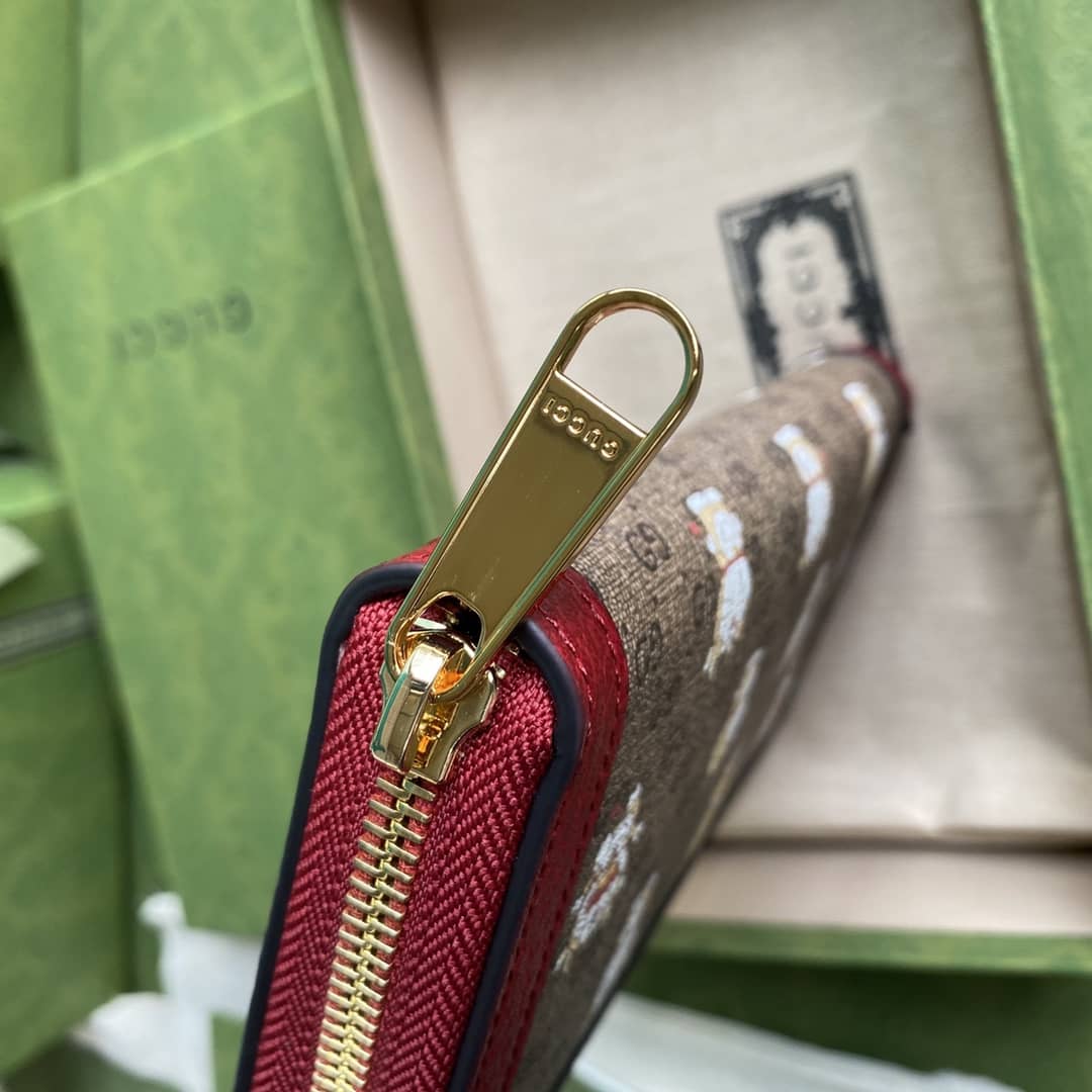 Gucci x Doraemon Zip Around Wallet Replica 647787