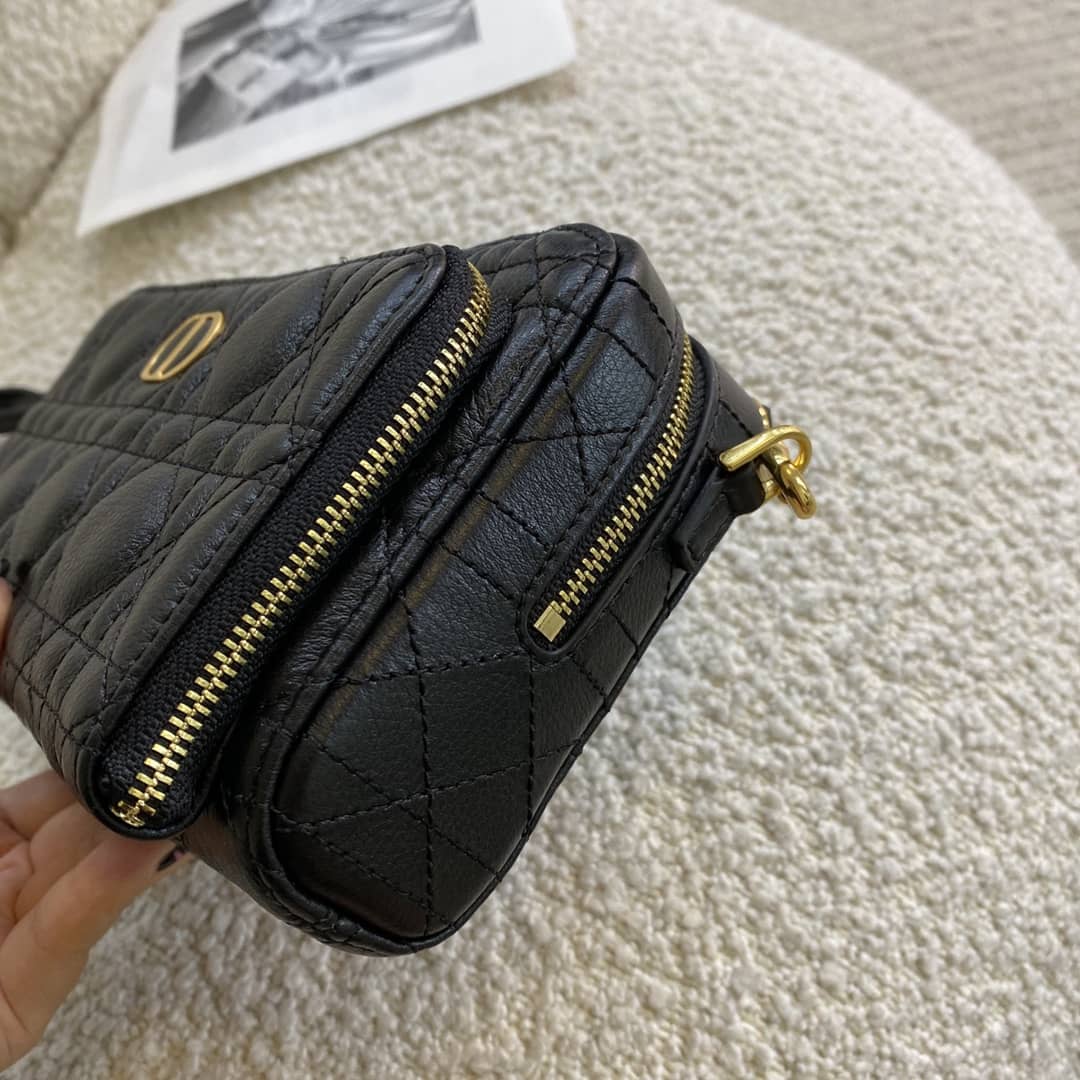 Christian Dior Caro Double Pouch