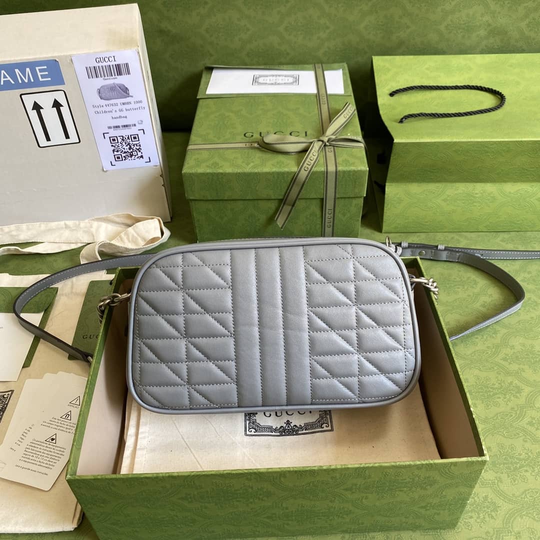 Gucci Marmont Dupe GG Small Matelassé Shoulder Bag Replica 447632