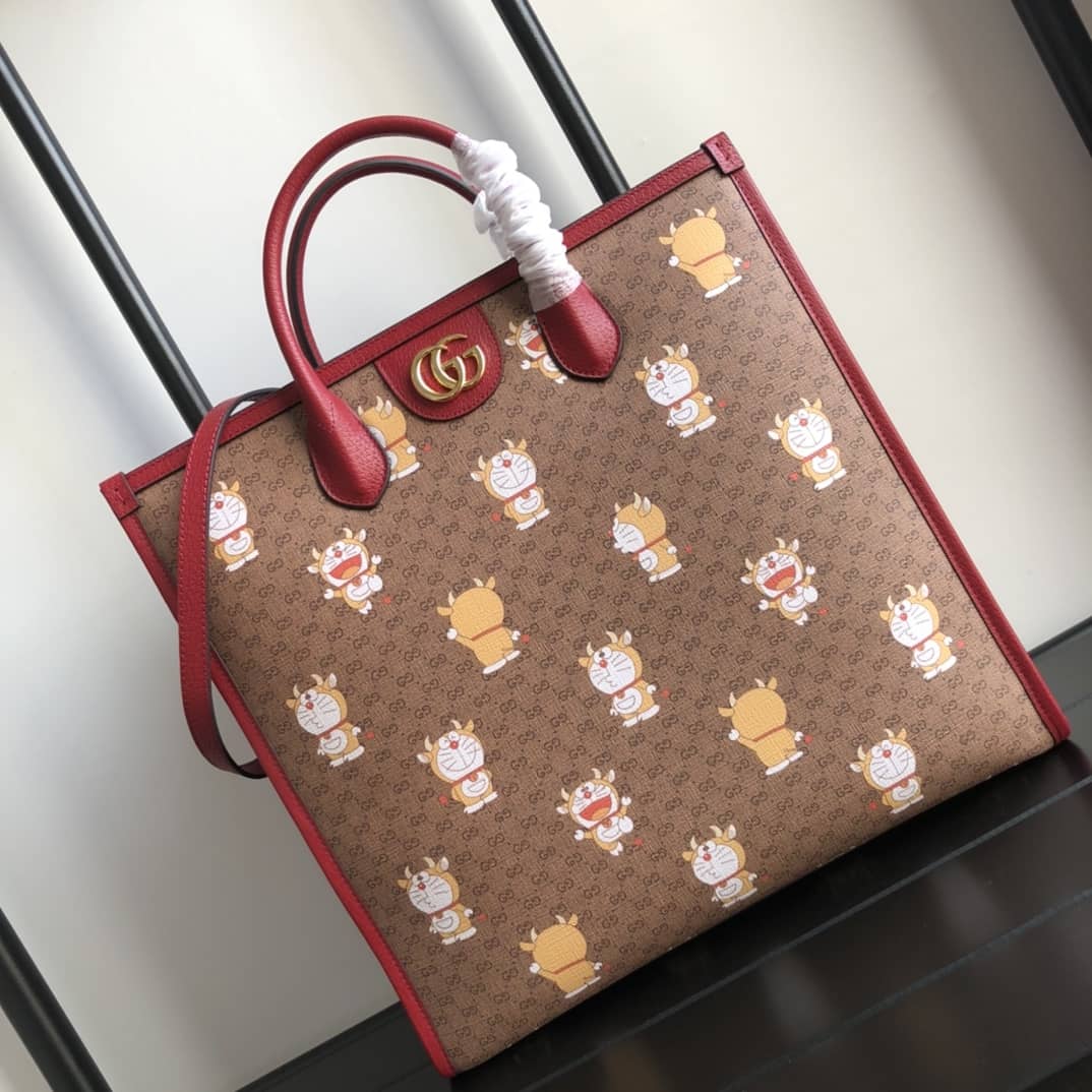 Gucci Doraemon Medium Tote Replica 654345