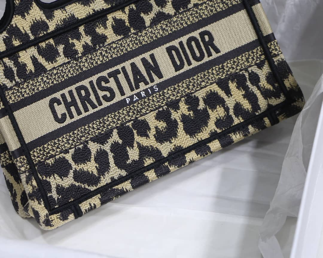 Christian Dior CD Book Embroidery Replica Tote