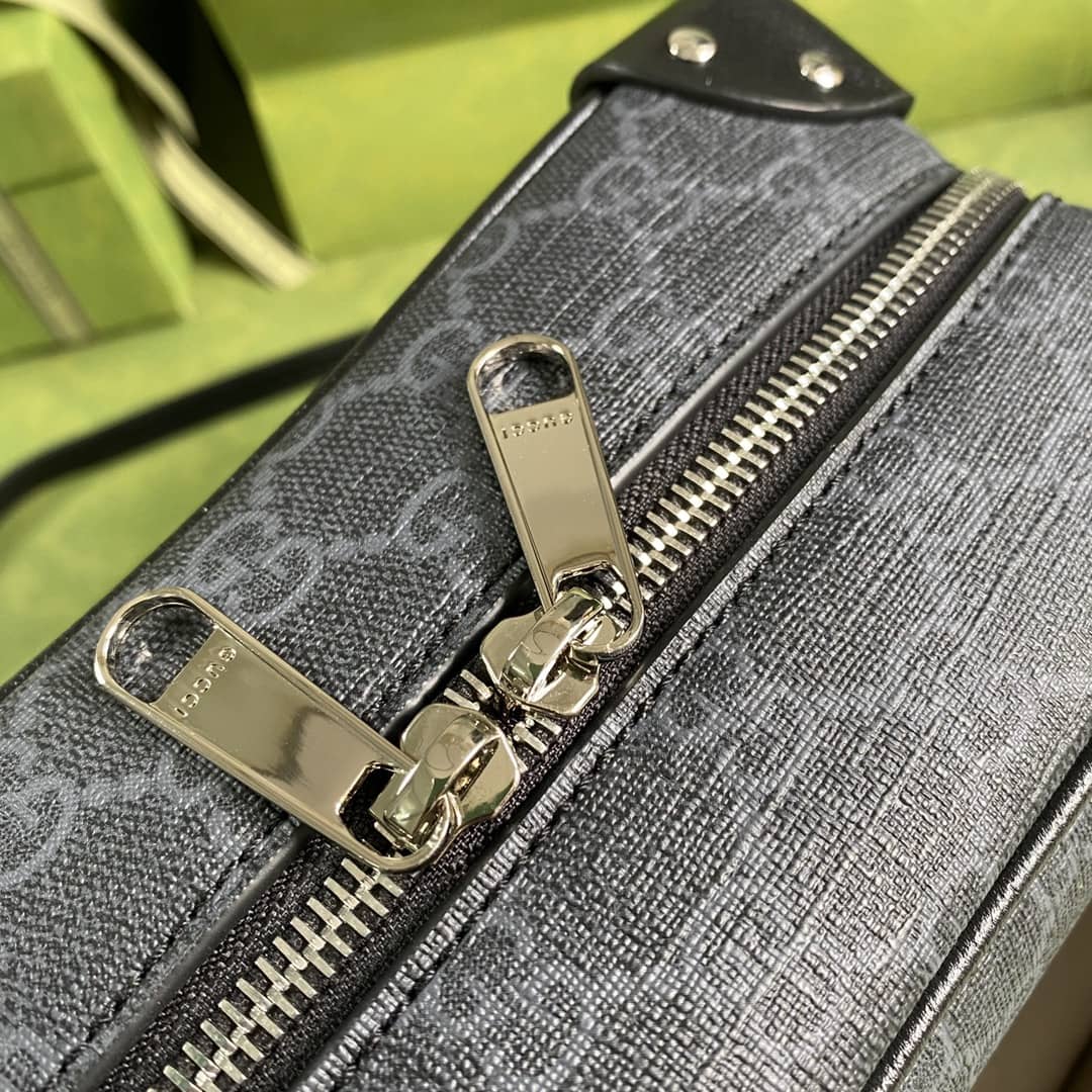 Gucci Supreme GG Leather Square Shoulder Bag Replica 626363