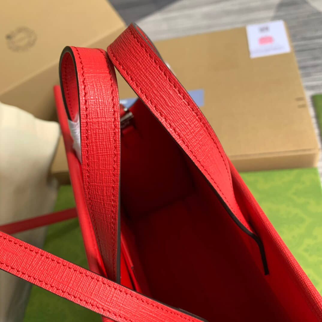 Gucci Supreme Canvas Children Yuko Higuchi Tote Replica Red 630542