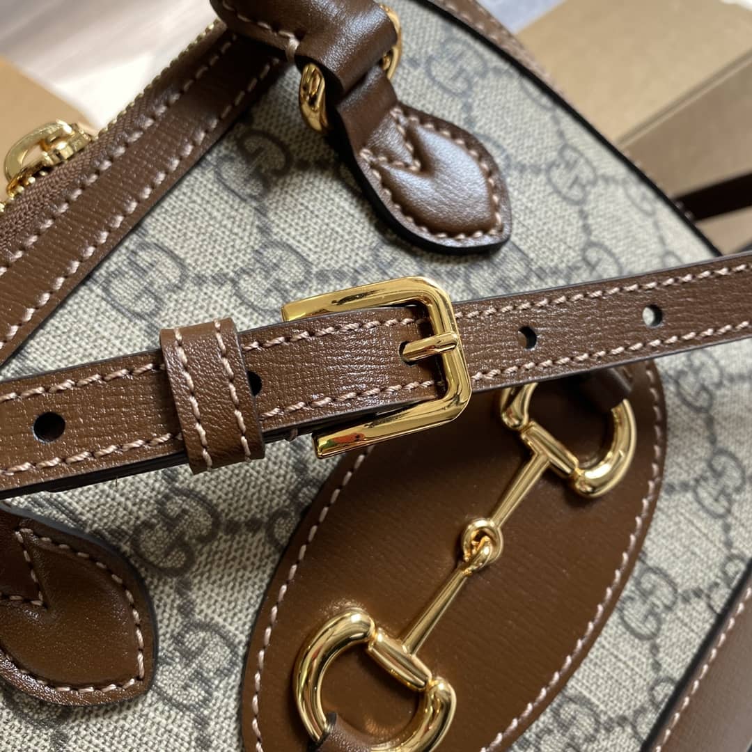 Gucci 1955 Horsebit GG Mini Top Handle Bag Replica 640716