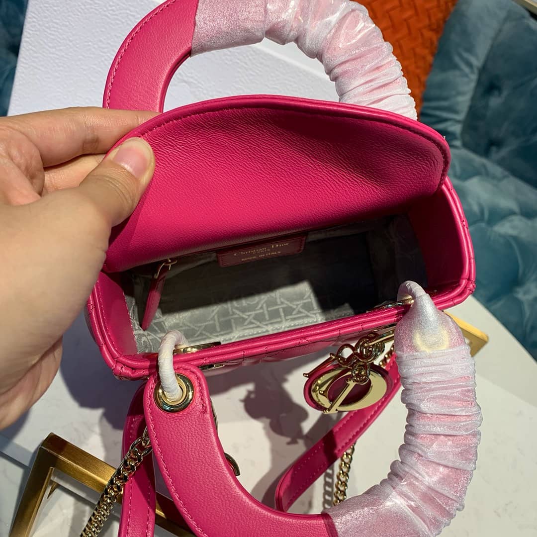 Christian Dior Lady Dior 17CM Replica Bag