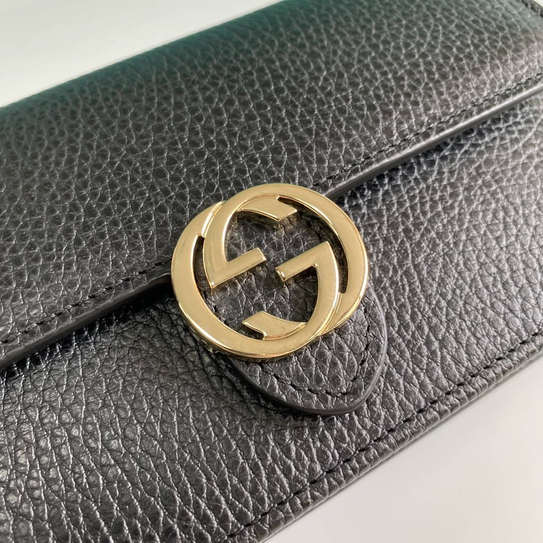 Gucci Interlocking Crossbody Bag Chain Wallet Replica 510314