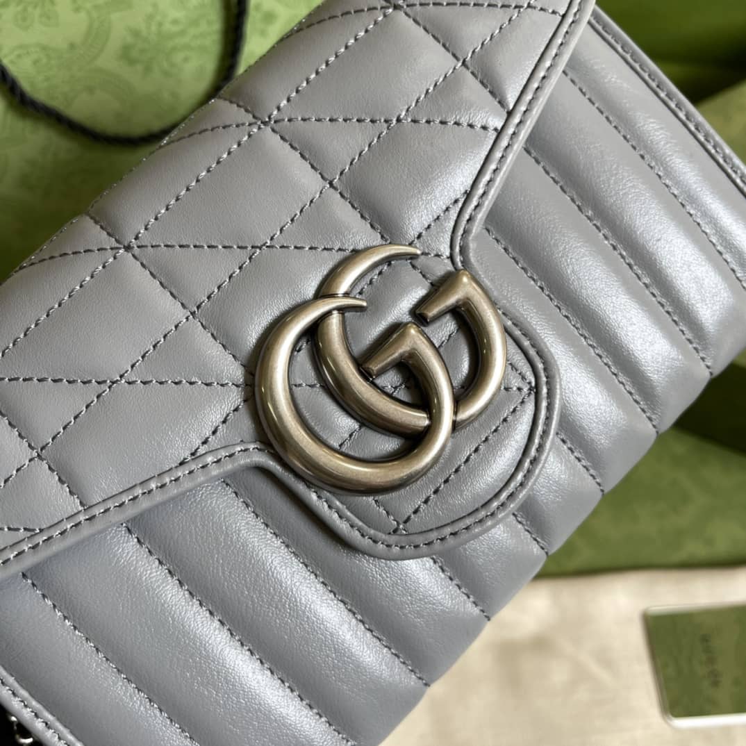 Gucci Marmont GG Matelassé Mini Bag Replica 474575