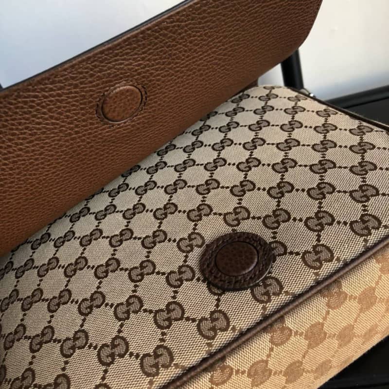 Gucci GG Guccissima Medium Canvas Crossbody Bag Replica 449172