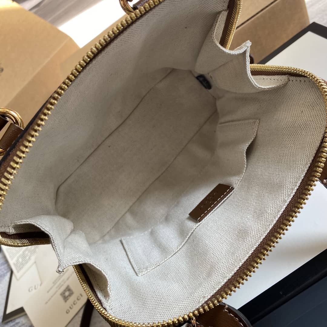Gucci 1955 Horsebit GG Mini Top Handle Bag Replica 640716