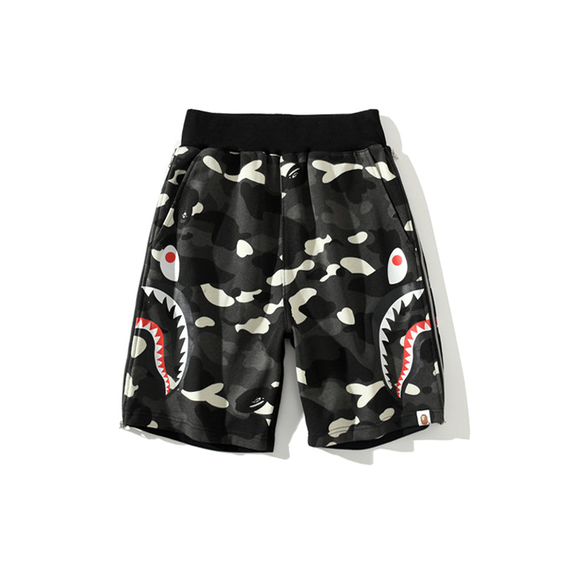 BAPE Shorts Shark Camo Pants HDCP8757