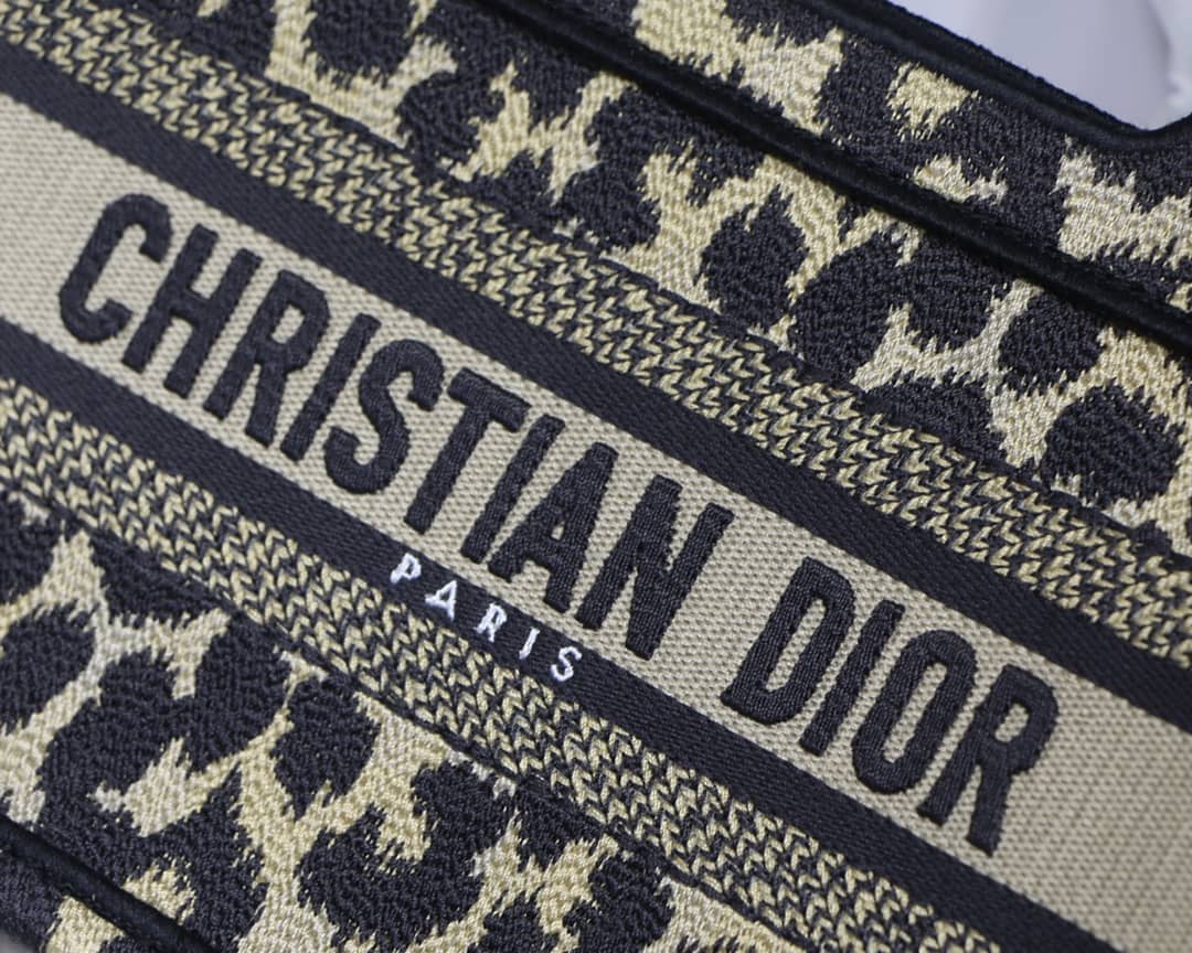 Christian Dior CD Book Embroidery Replica Tote