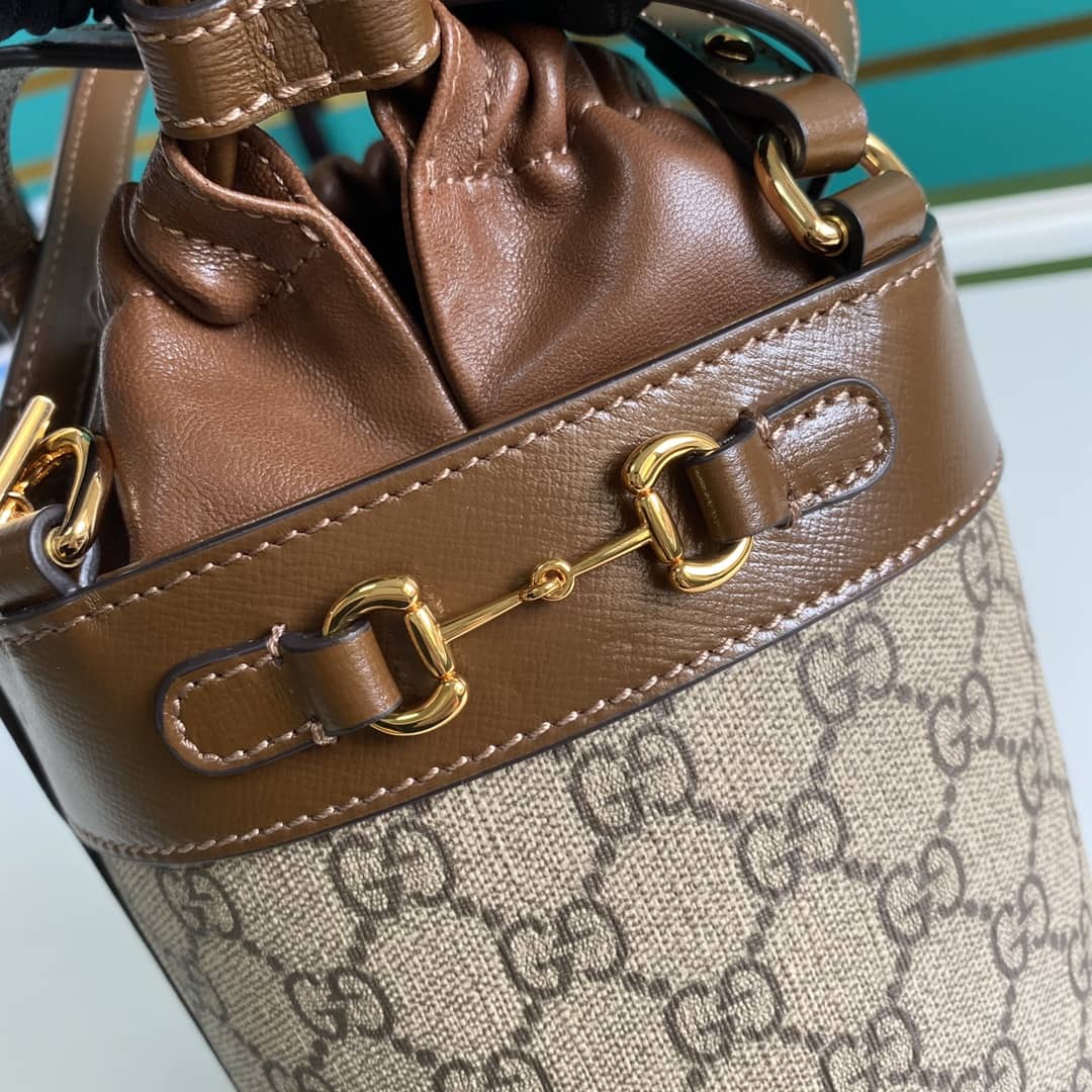 Gucci Horsebit 1955 Small Bucket Bag Replica 637115