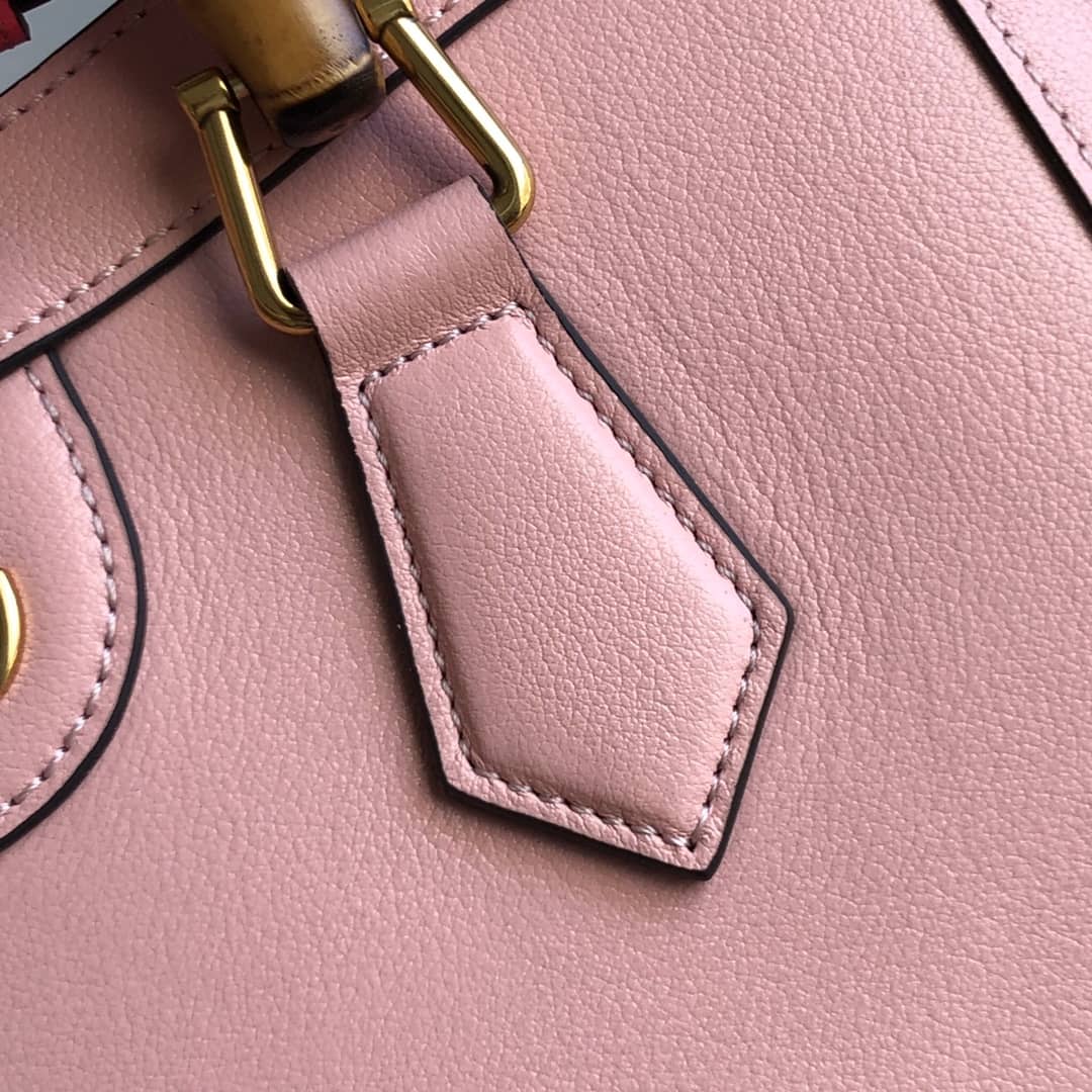 Gucci Diana Small Tote Replica Pink 660195