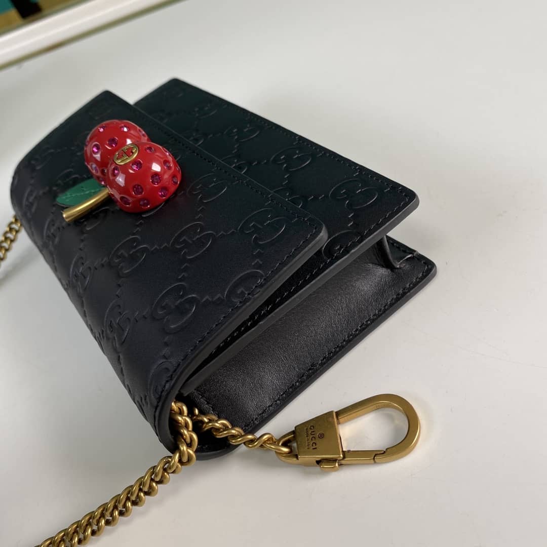 Gucci Supreme GG Mini Bag With Cherries Replica 481291