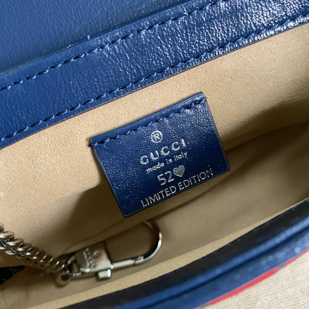 Gucci GG Marmont Matelassé Mini Crossbody Bag Replica 476433