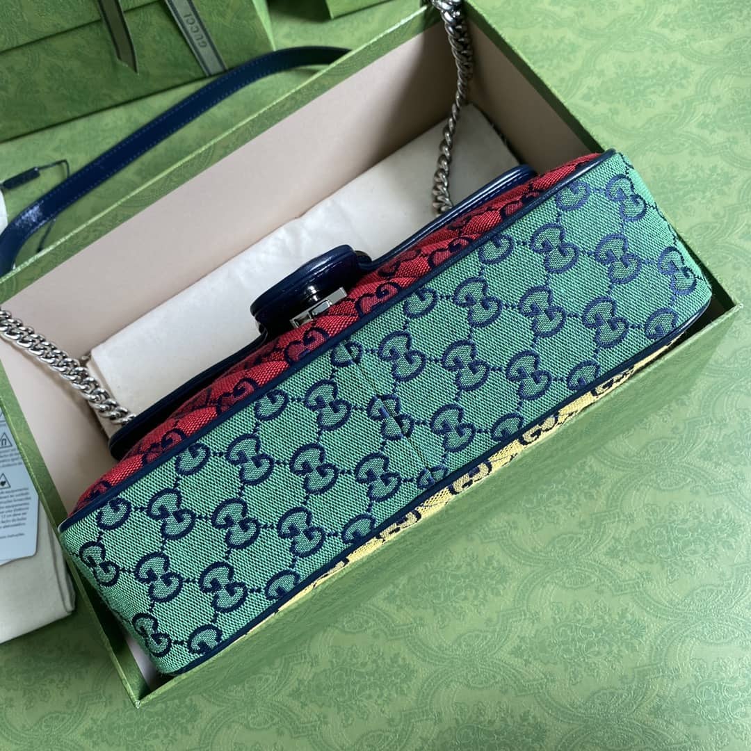 Gucci Marmont GG Small matelassé Shoulder Bag Replica 443497