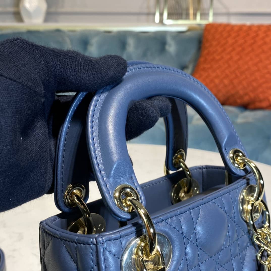 Christian Dior Lady Dior 17CM Replica Bag