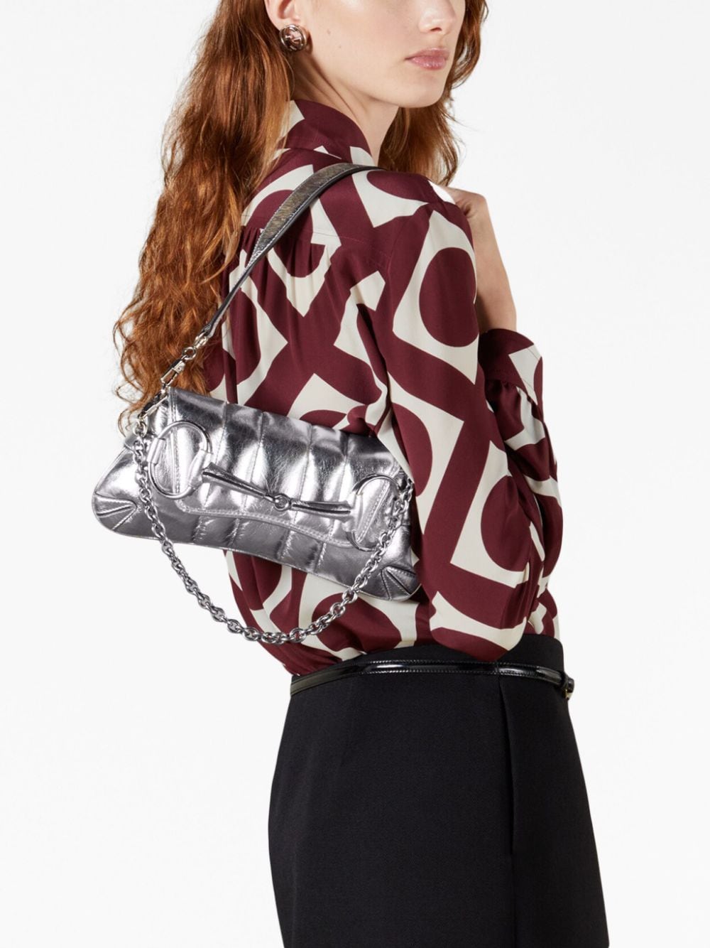 Gucci Horsebit Bag Dupe small Horsebit Chain leather