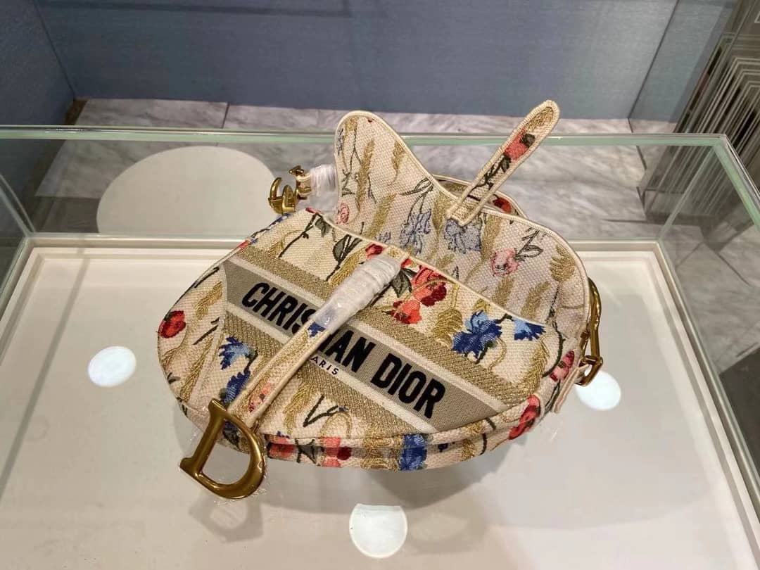 Christian Dior Oblique Saddle Belt Replica Bag
