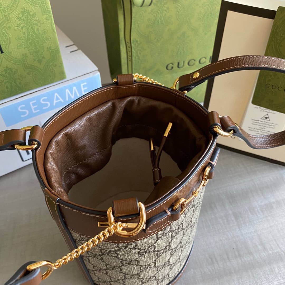 Gucci Horsebit 1955 Small Bucket Bag Replica 637115