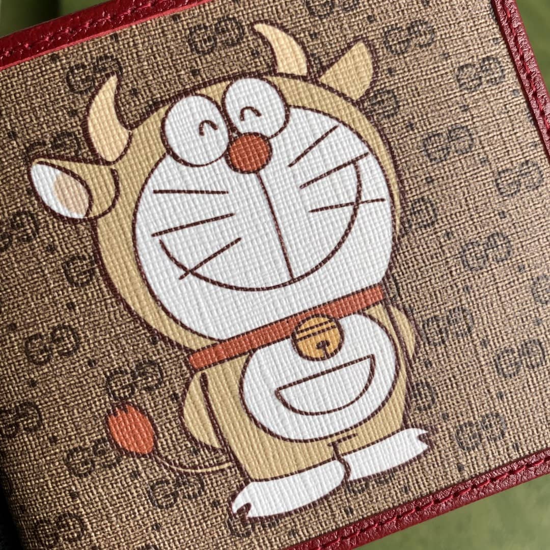 Gucci x Doraemon Bifold Wallet Replica 654498
