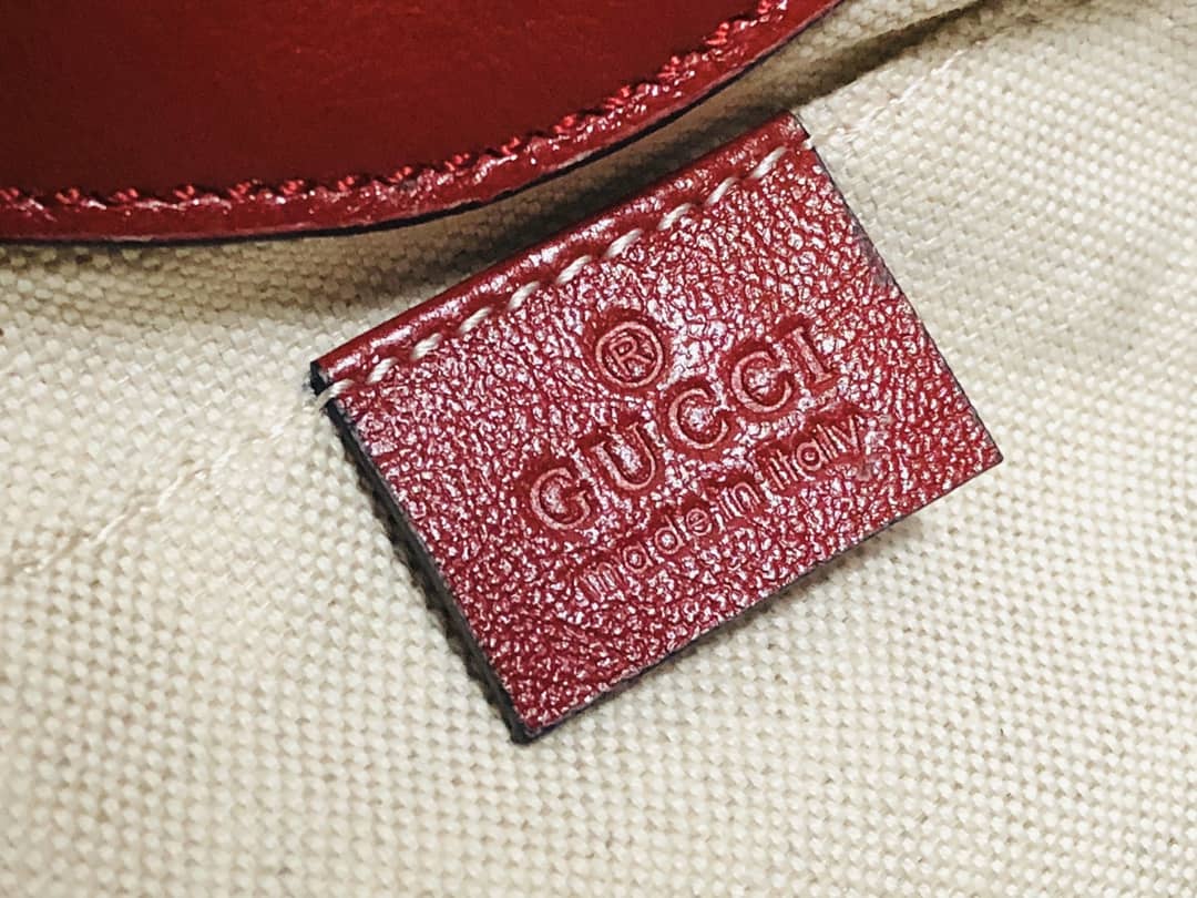 Gucci Horsebit 1955 Leather Tote Replica Red 621144