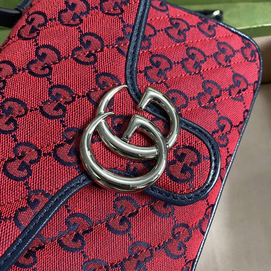Gucci Marmont GG Mini Top Handle Bag Replica 583571