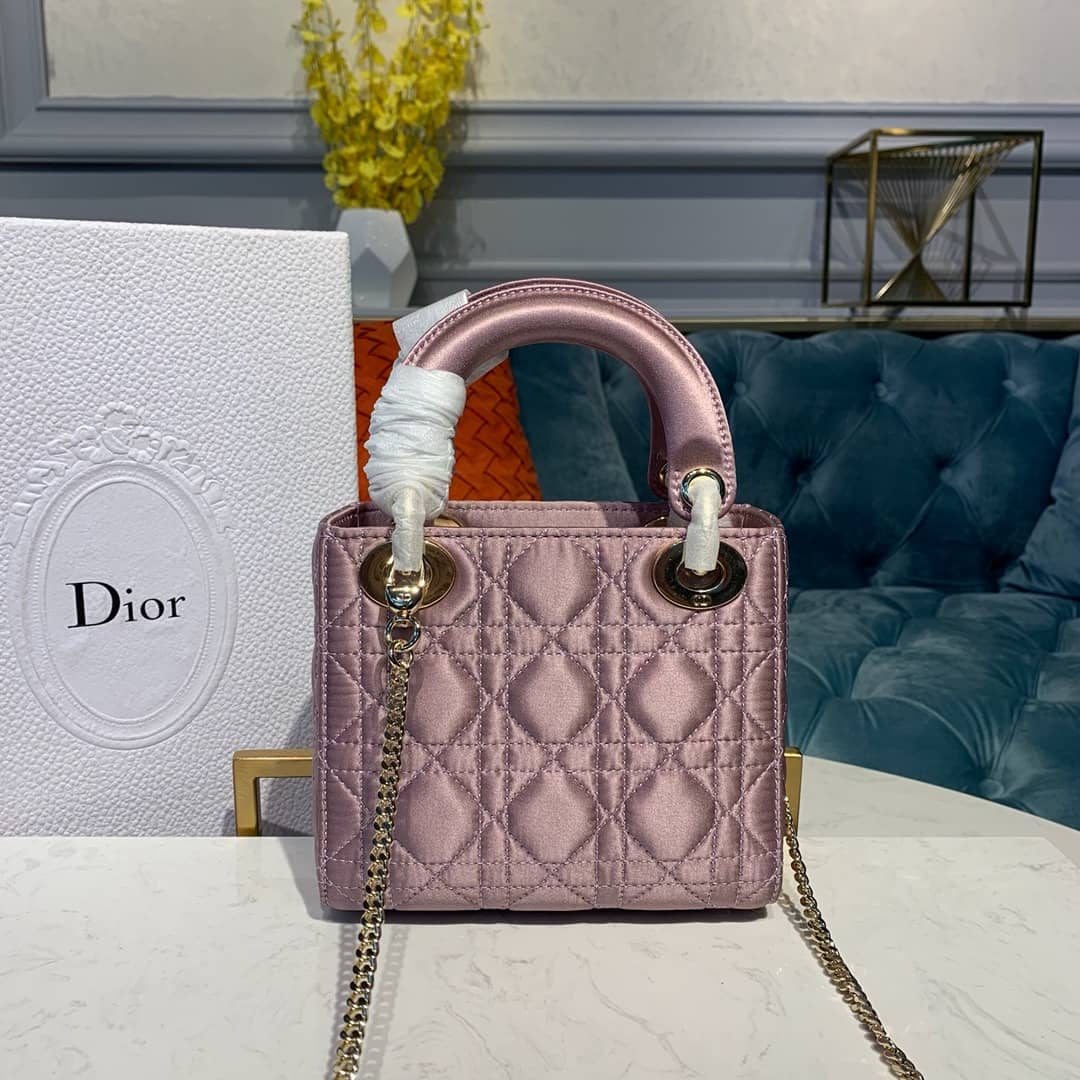 Christian Dior Lady Dior 17CM Replica Bag