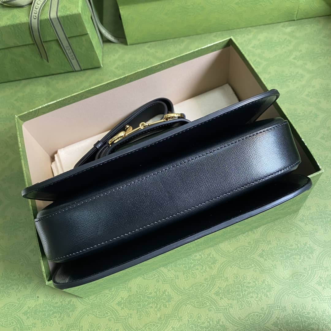 Gucci 1955 Horsebit Supreme Shoulder Bag Replica 602204