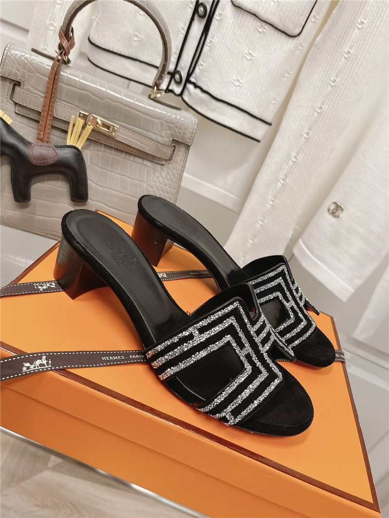 Hermes Sandals Dupe chunky heel sandals slippers